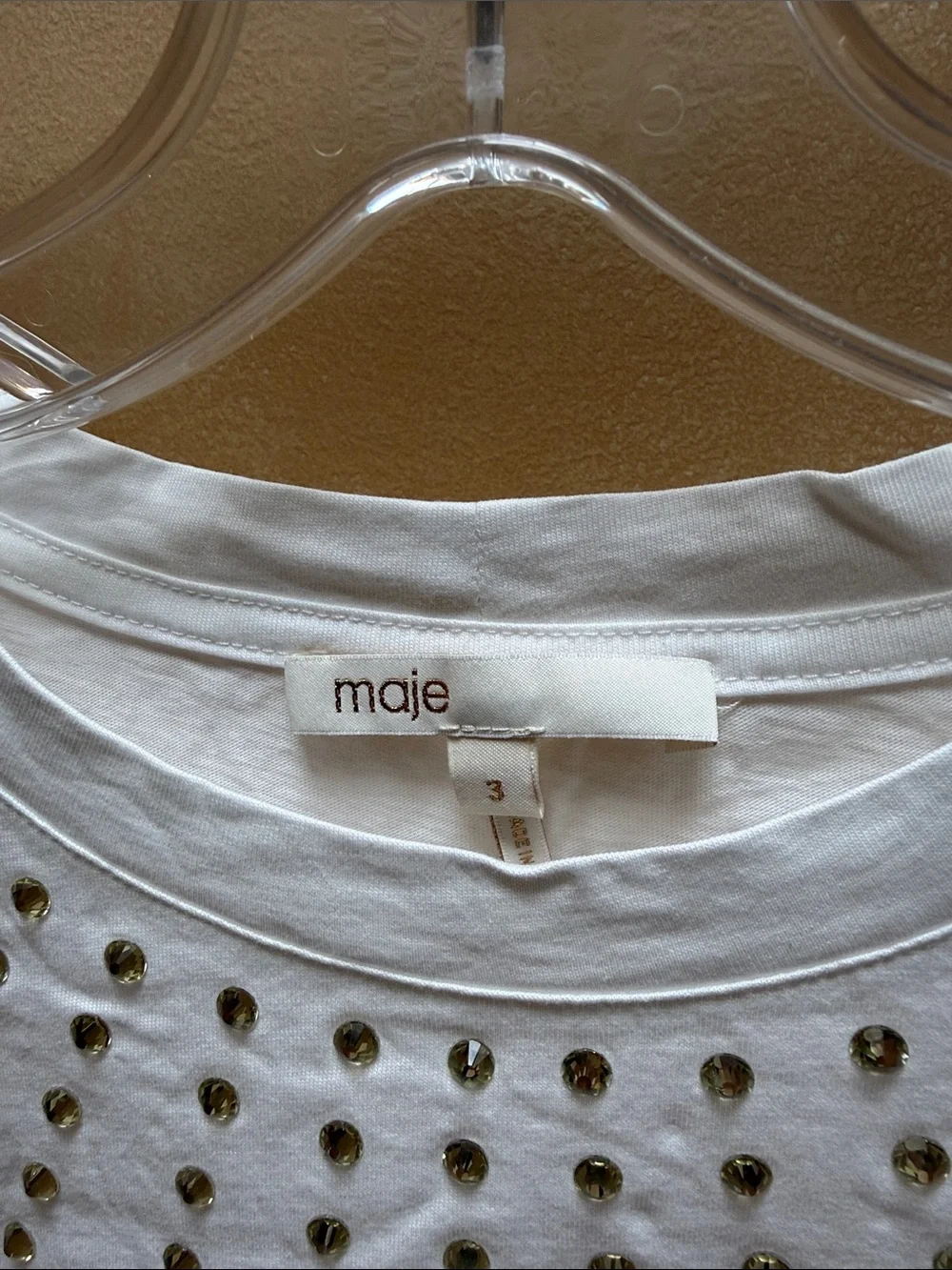 Maje sequined tee